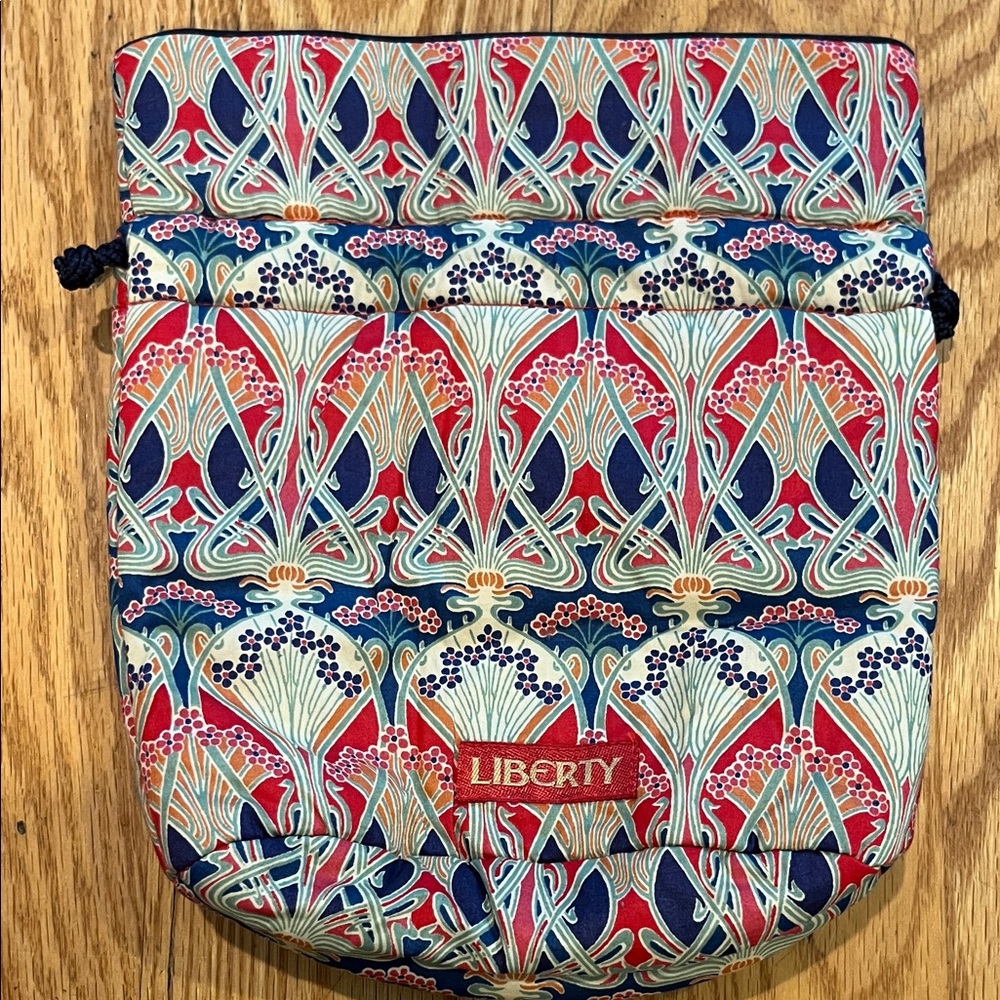 Liberty Art Nouveau Print Cosmetic Bag Pouch